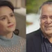 Estela (Larissa Manoela) em Êta Mundo Melhor e Abel (Tony Ramos) em Dona de Mim (Foto: Reprodução/TV Globo)