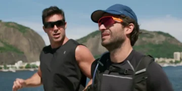 Igor e Afonso correndo em cena de Vale Tudo.