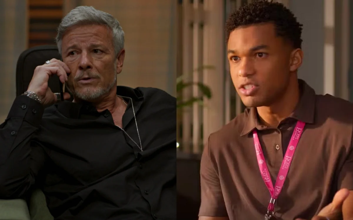 Jaques e Samuel em Dona de Mim. (Foto: reprodução/Globo)