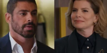 Vale Tudo: Cega de amor, Odete dá carro de luxo a César e faz a alegria do marido com presentão