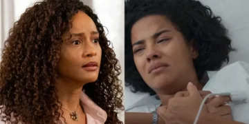 Raquel vê quando Fátima é levada para o hospital ferida e se recusa a acompanhá-la: “Não tenho mais filha”