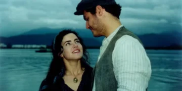  Ana Paula Arósio (Giuliana) e Thiago Lacerda (Matteo) em Terra Nostra (Foto: R. Marques/Globo)