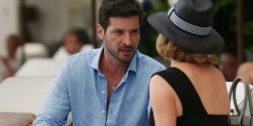 Walter (Leandro Lima) e Odete (Débora Bloch) em Vale Tudo (Foto: Reprodução/TV Globo)