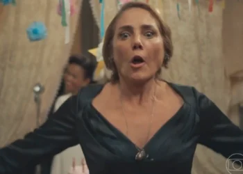 Zulma (Heloísa Périssé) em Êta Mundo Melhor (Foto: Reprodução/TV Globo)