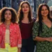 Joélly (Alana Cabral), Gerluce (Sophie Charlotte) e Lígia (Dira Paes) em Três Graças, a próxima novela das nove da Globo (Foto: Estevam Avellar/TV Globo)
