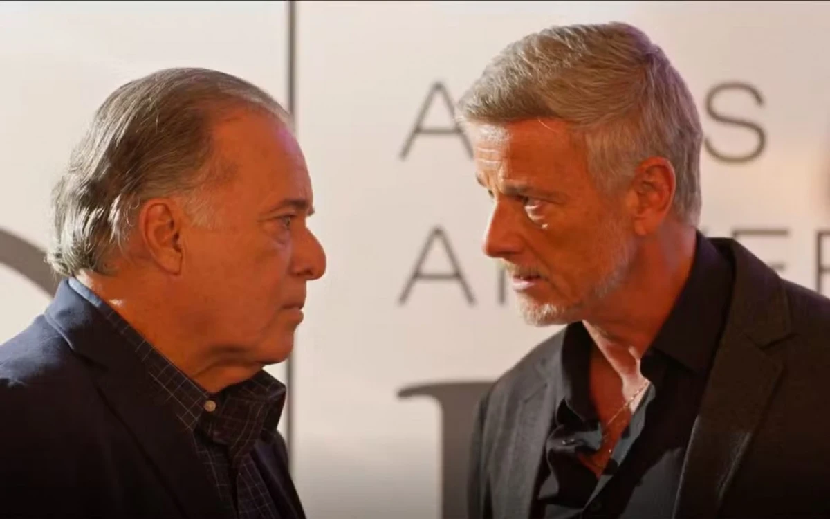 Abel e Jaques em Dona de Mim. (Foto: reprodução/Globo)