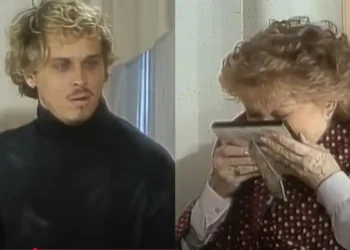 Alexandre visita Maroca na Terra e se emociona ao vê-la beijando um porta-retrato com sua foto: “Deve estar no céu”