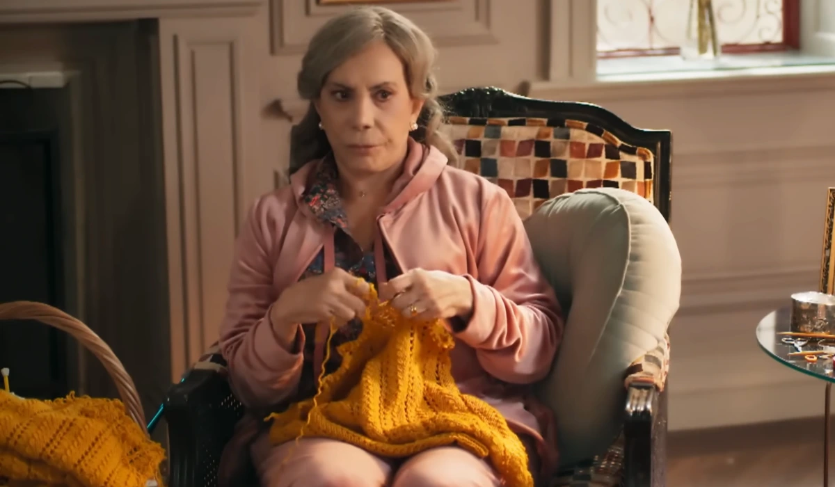 Arlete Salles interpreta Josefa em Três Graças (Foto: Reprodução/TV Globo)