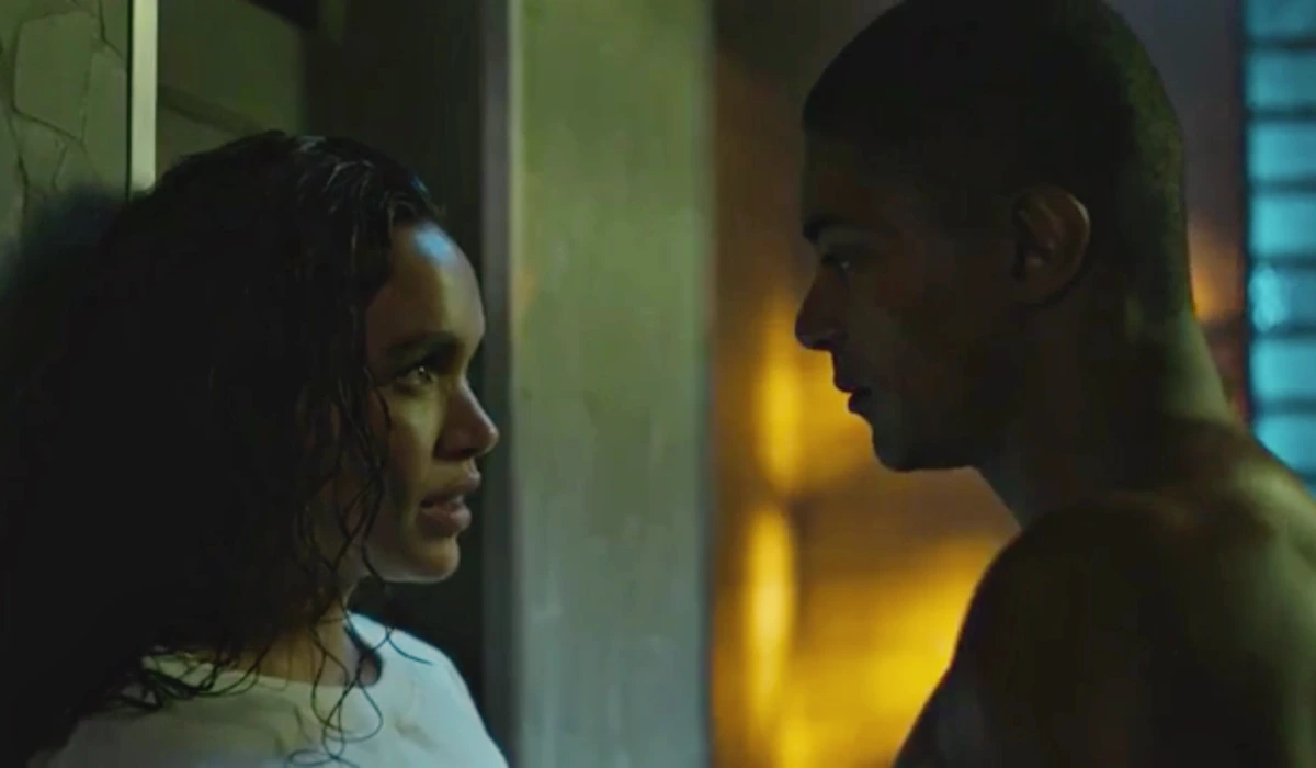 Bárbara (Giovana Cordeiro) e Marlon (Humberto Morais) em Dona de Mim (Foto: Reprodução/TV Globo)