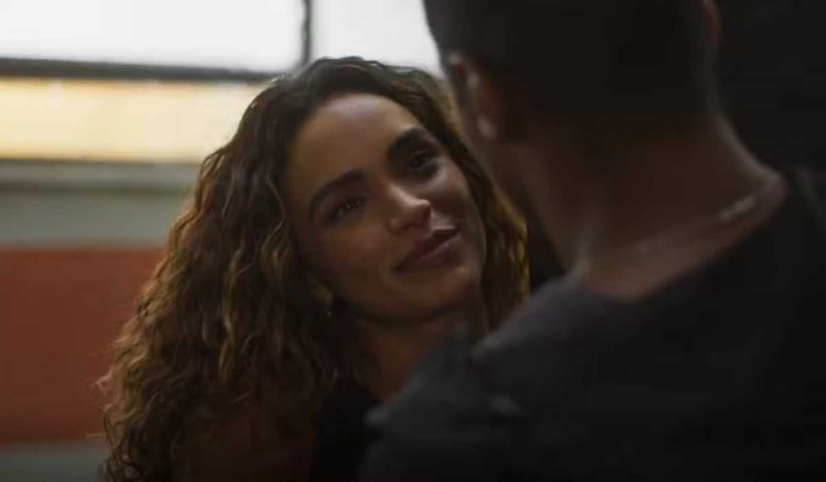 Bárbara (Giovana Cordeiro) e Marlon (Humberto Morais) em Dona de Mim (Foto: Reprodução/TV Globo)
