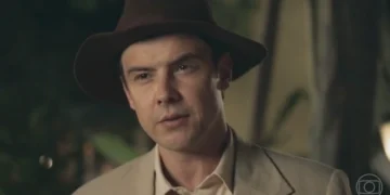 Candinho (Sergio Guizé) em Êta Mundo Melhor (Foto: Reprodução/TV Globo)