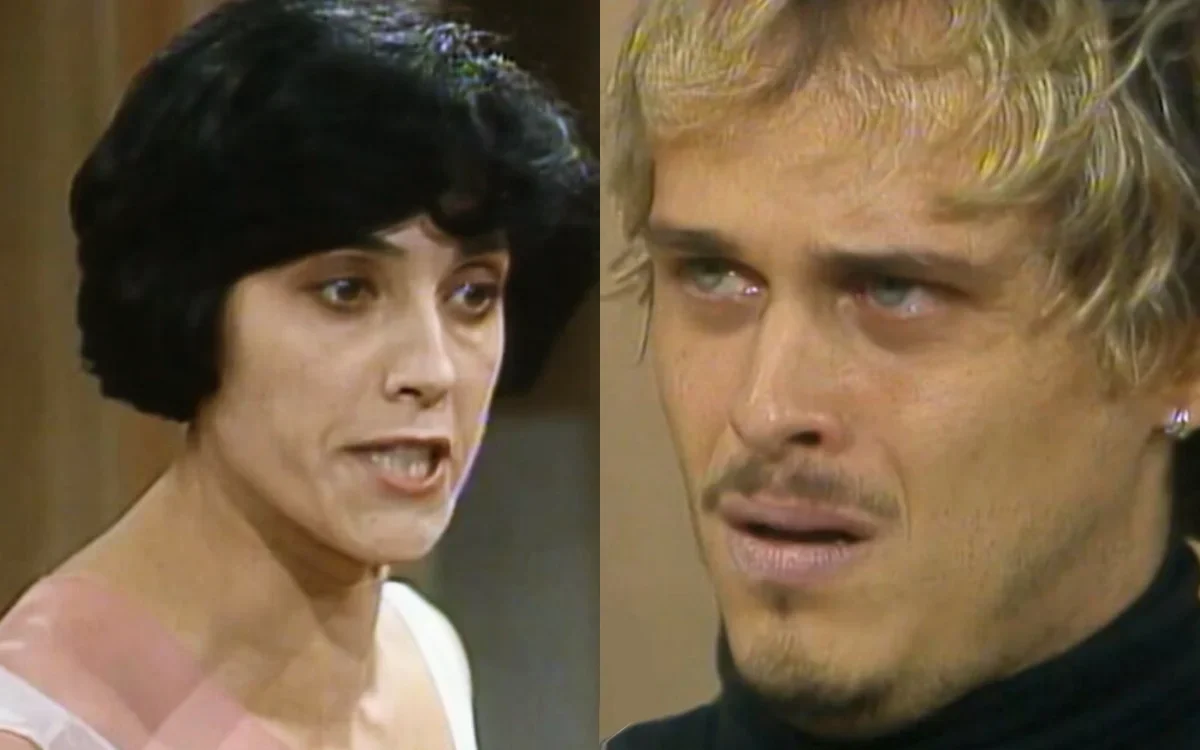 Diná e Alexandre em A Viagem. (Foto: reprodução/Globo)