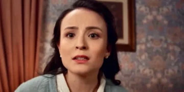 Estela em Êta Mundo Melhor. (Foto: reprodução/Globo)