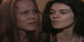 Estela e Regina em A Viagem. (Foto: reprodução/Globo)
