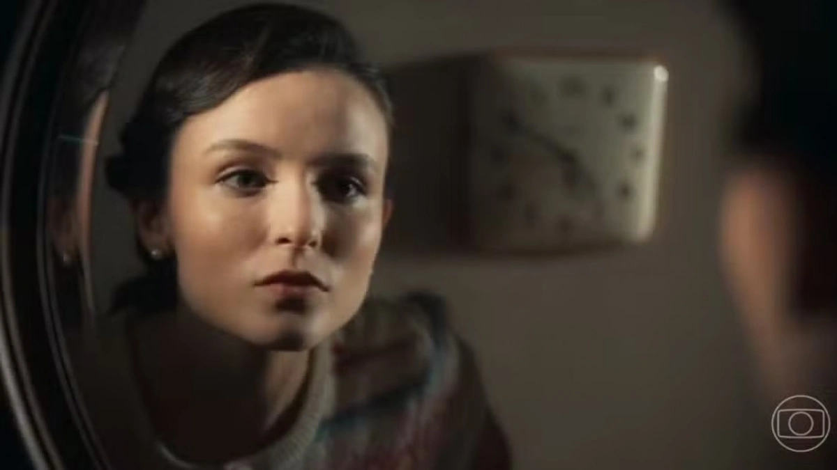 Estela em Êta Mundo Melhor. (Foto: reprodução/Globo)