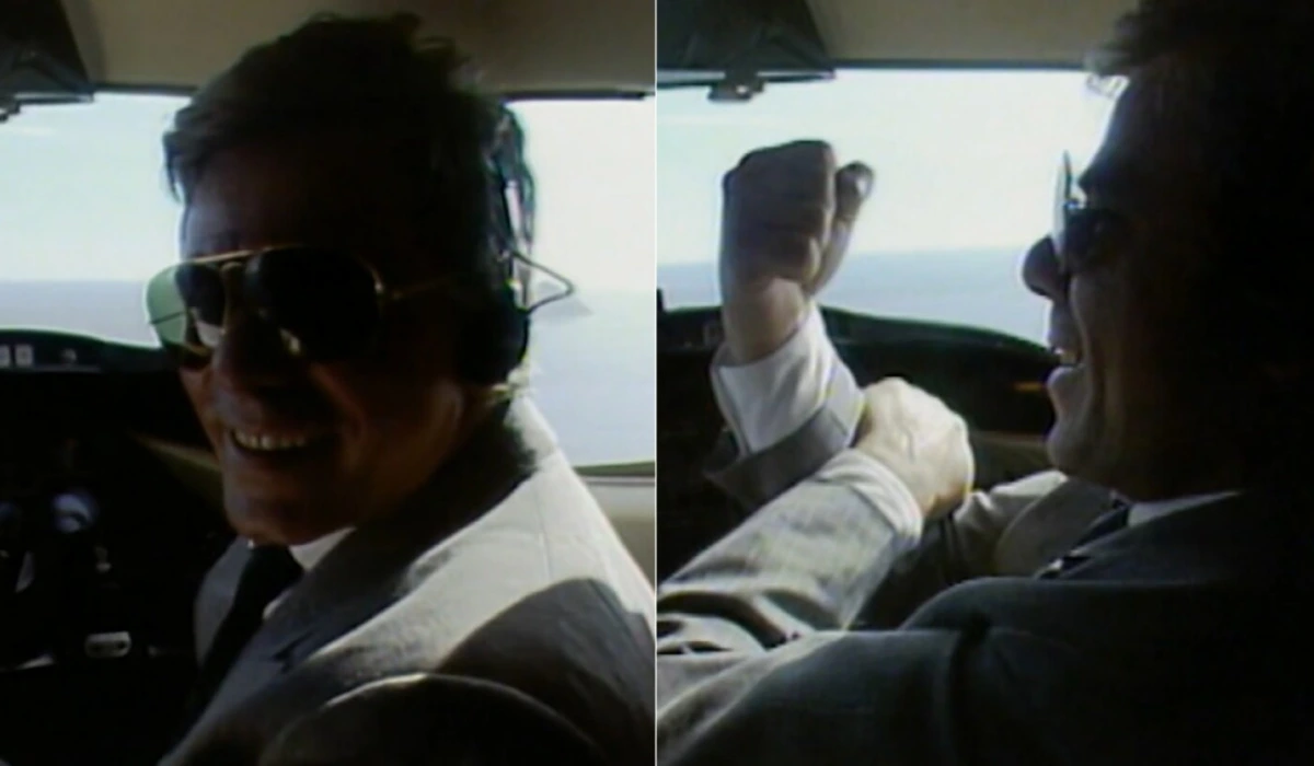 Marco Aurélio (Reginaldo Faria) em fuga do Brasil no último capítulo de Vale Tudo (Foto: Reprodução/Globo)