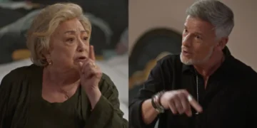 Dona de Mim: Jaques fica bêbado, passa dos limites ao agredir Rosa covardemente, e Filipa precisa intervir