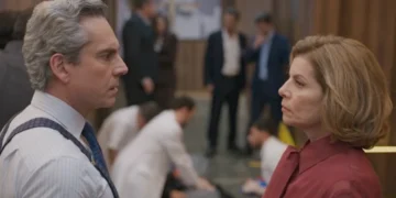 Marco Aurélio (Alexandre Nero) e Odete Roitman (Débora Bloch) em Vale Tudo (Foto: Reprodução/TV Globo)