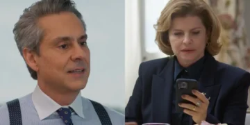 Vale Tudo: Marco Aurélio entrega uma lista de amantes de Odete à imprensa e abala sua imagem na TCA: “Vai virar o jogo”