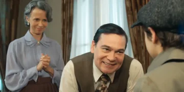 Marilda e Aderbal (à esquerda) e Samir (à direita) em Êta Mundo Melhor!.