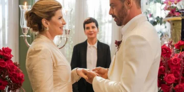Após casamento, César encontra documento e descobre que herdará 50% do Grupo TCA quando Odete morrer