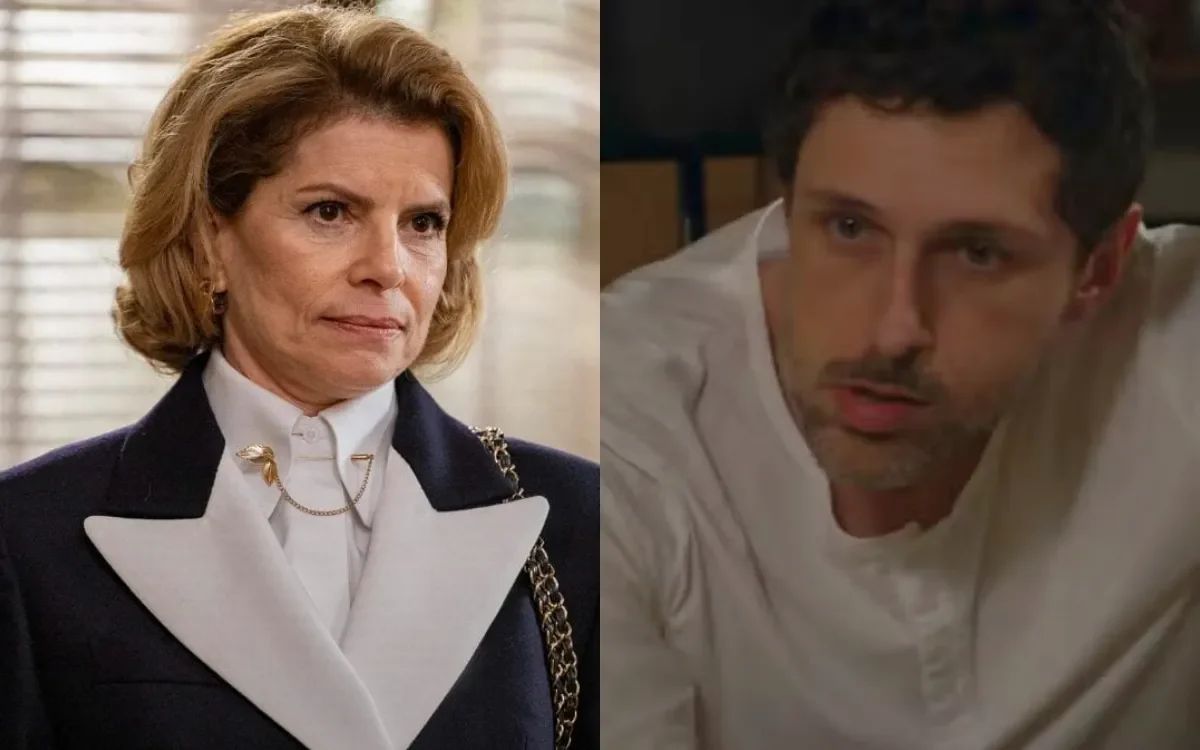 Odete e Leonardo em Vale Tudo. (Foto: reprodução/Globo)