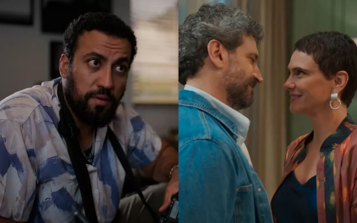 Olavo, Esteban e Celina em Vale Tudo. (Foto: reprodução/Globo)