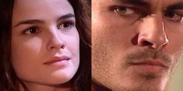 Rosana e Matteo em Terra Nostra. (Foto: reprodução/Globo)