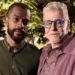 Miguel Falabella (Kasper) e Samuel de Assis (João Rubens) em Três Graças, a nova novela das nove da Globo (Foto: Reprodução/Instagram)