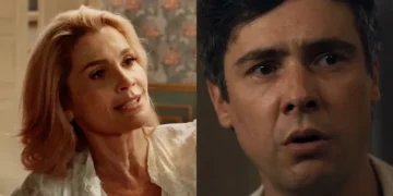 Sandra e Candinho em Êta Mundo Melhor. (Foto: reprodução/Globo)