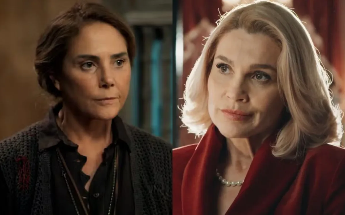 Zulma e Sandra em Êta Mundo Melhor. (Foto: reprodução/Globo)