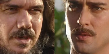 Antenor e Marco Antônio em Terra Nostra. (Foto: reprodução/Globo)