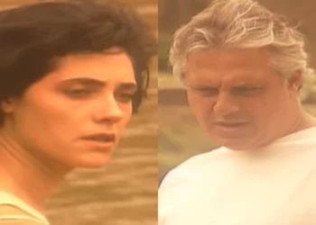 Diná e Otávio em A Viagem. (Foto: reprodução/Globo)