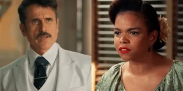 Ernesto e Dita em Êta Mundo Melhor. (Foto: reprodução/Globo)