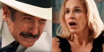 Ernesto e Sandra em Êta Mundo Melhor. (Foto: reprodução/Globo)