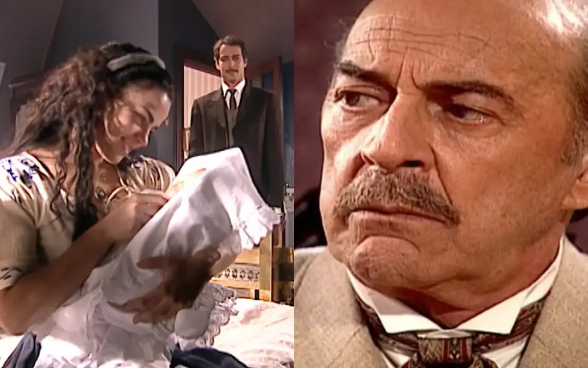 Giuliana e Francesco em Terra Nostra. (Foto: reprodução/Globo)