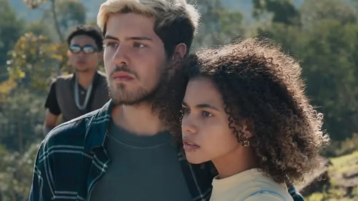 Raul e Joélly em Três Graças. (Foto: reprodução/Globo)