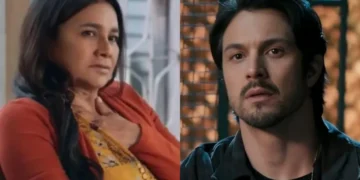 Lígia e Paulinho em Três Graças. (Foto: reprodução/Globo)