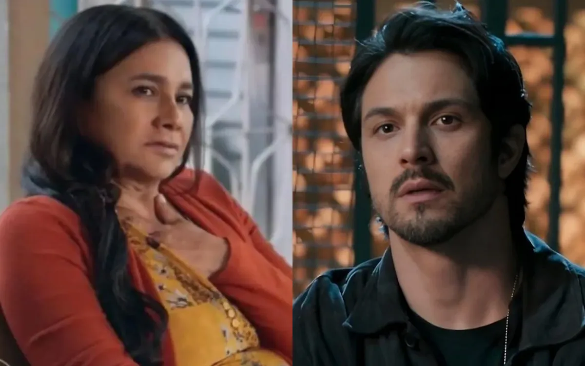 Lígia e Paulinho em Três Graças. (Foto: reprodução/Globo)