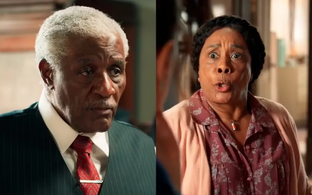 Lúcio e Manoela em Êta Mundo Melhor. (Foto: reprodução/Globo)