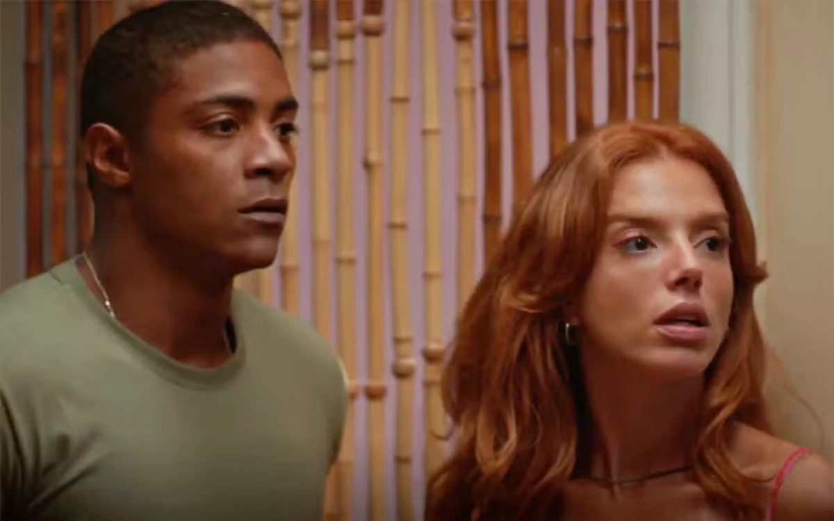 Marlon e Kami em Dona de Mim. (Foto: reprodução/Globo)