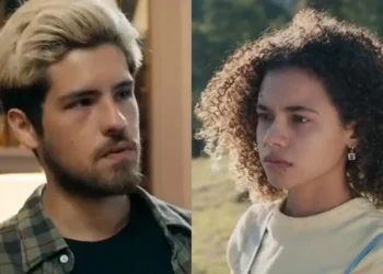 Raul e Joélly em Três Graças. (Foto: reprodução/Globo)