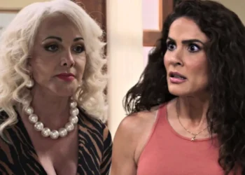 Rosalba e Estrela em A.mar. (Foto: reprodução/SBT)