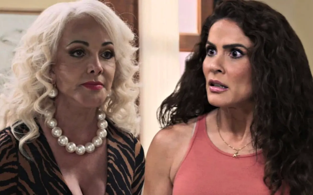 Rosalba e Estrela em A.mar. (Foto: reprodução/SBT)