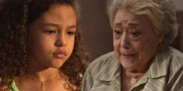 Sofia (Elis Cabral) e Rosa (Suely Franco) em Dona de Mim (Foto: Reprodução/TV Globo)