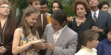 Tato e Bia em A Viagem. (Foto: reprodução/Globo)