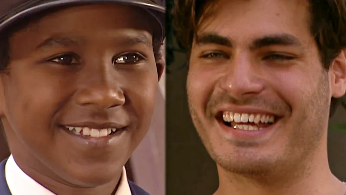Tiziu e Matteo em Terra Nostra. (Foto: reprodução/Globo)