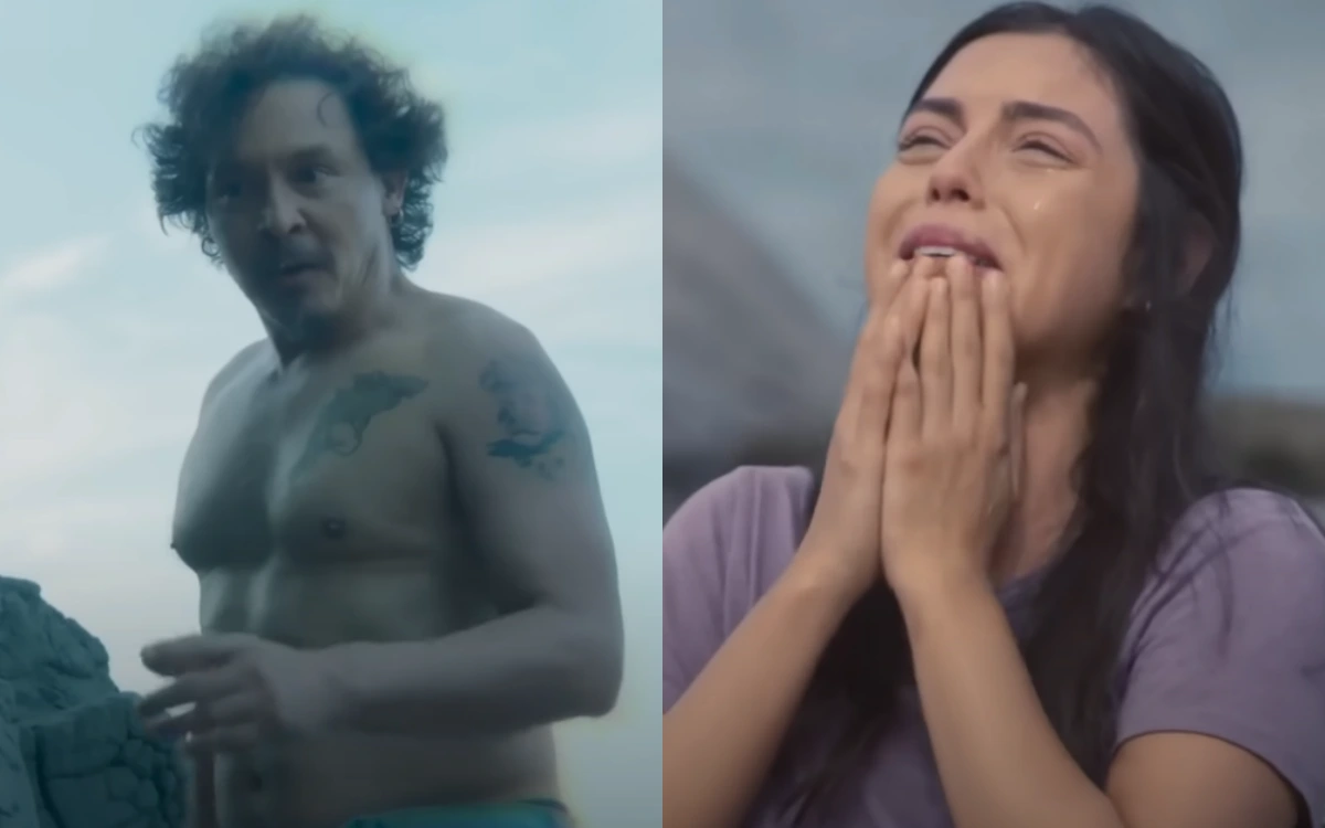 Tubarão e Perla em A.mar. (Foto: reprodução/Televisa)