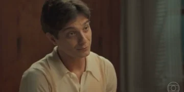 Túlio (Cadu Libonati) em Êta Mundo Melhor (Foto: Reprodução/TV Globo)