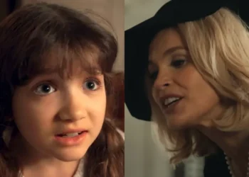 Anabela e Sandra em Êta Mundo Melhor. (Foto: reprodução/Globo)